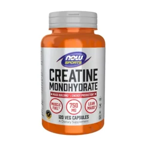 NOW Foods Creatine Monohydrate 750mg - 120 Kapsler